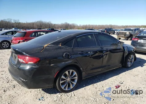 2015 Chrysler 200 S z USA, uszkodzony, nr VIN 1C3CCCBB1FN700484